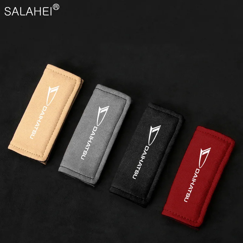 Bracciolo Sul Tetto Dell'Auto Copertura Morbida In Pelle Scamosciata Maniglione Guanti Coperture Protettive Per Daihatsu Terios Sirion Yrv Charade Fer