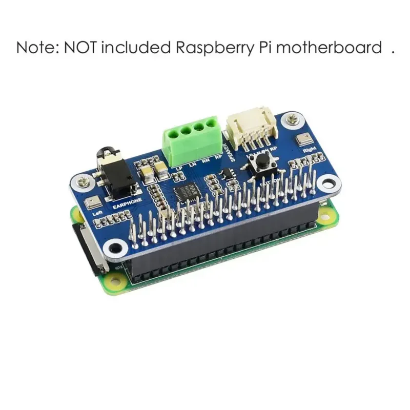 Raspberry Pi Rpi5 Sound Audio Expansion Board Sound Card Extension Module HAS Starter Kit For ...