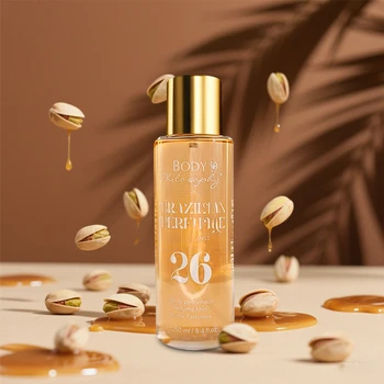 Alternative view of Women's Brazilian Perfume, 250ml Body & Hair Mist, Vanilla Uplifting Fragrance, Long Lasting Floral Fruity Gourmand Scent Spray