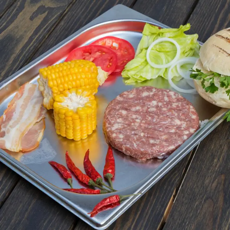 12CM Hamburger Maker Press Chopped Steak Meat Smasher Cutlet Mold Croquettes Kitchen Cooking Tool Hamburgueria Diner Accessories burger press burger maker