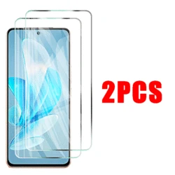 Premium Tempered Glass Screen and Camera Lens Protector for V25e (2pcs HD)