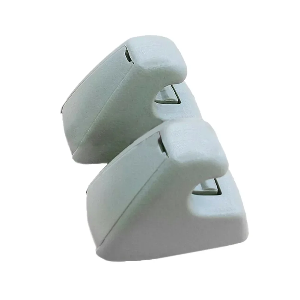 Gray Sun Visor Support Clip Retainer Hook Visor Fixing Clip Retainer 2pcs Cruze Sonic Spark Car Accessories