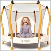 22601-154eec.jpg 55'' Trampoline for Kids with Safety Enclosure, Indoor & Outdoor Toddler Trampoline, Ultra Safe Design, Perfect Gift for Boys & Girls Ages 1-8
