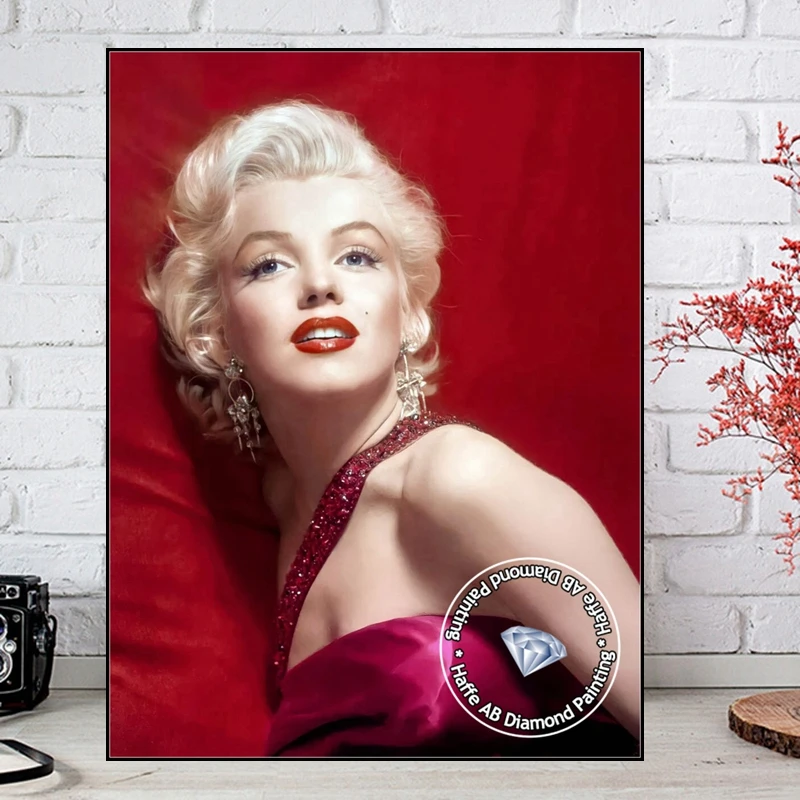 Marilyn Monroe Famous Picture In Red