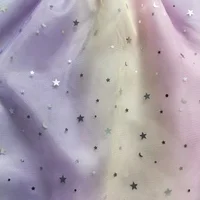 Baby Girls Dress Children Cartoon Mesh Star Sequins Princess Dress Kids Flying Sleeve Skirt For Daily Halloween Birthday Gift 6