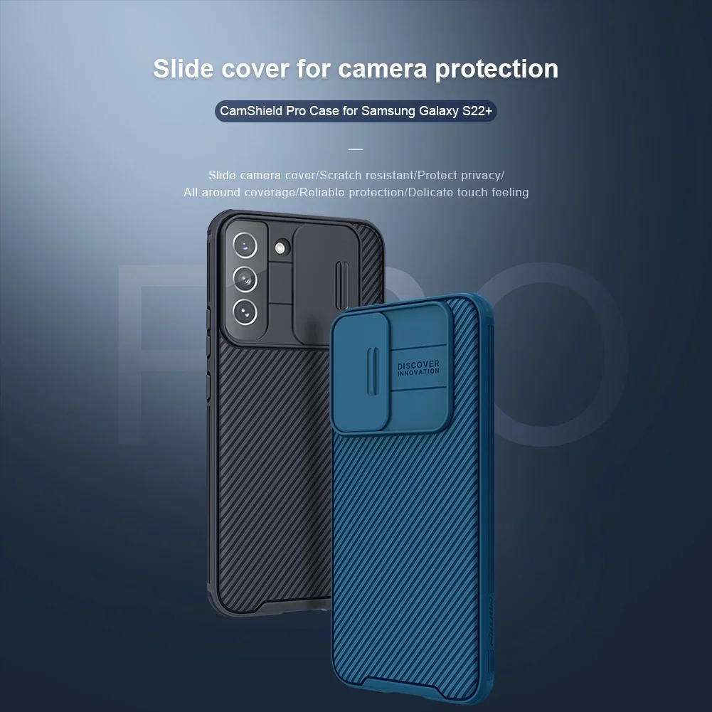 Nillkin CamShield Pro Protective Back Cover with Slide Camera Shield