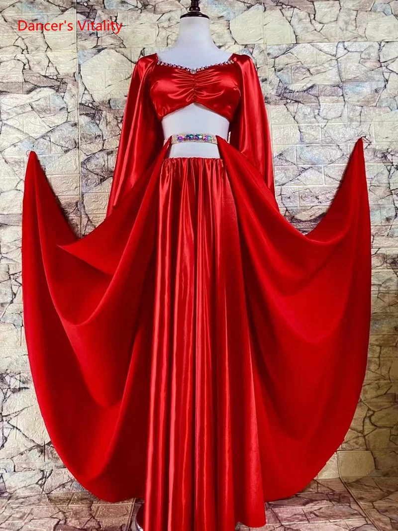 satin oriental top