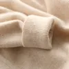 Plus Size 5XL Men's 60 Mink Cashmere Sweater V-Neck Pullovers Knit Winter Long Sleeve High-End Jumpers Woollen Bottoming Shirt 6