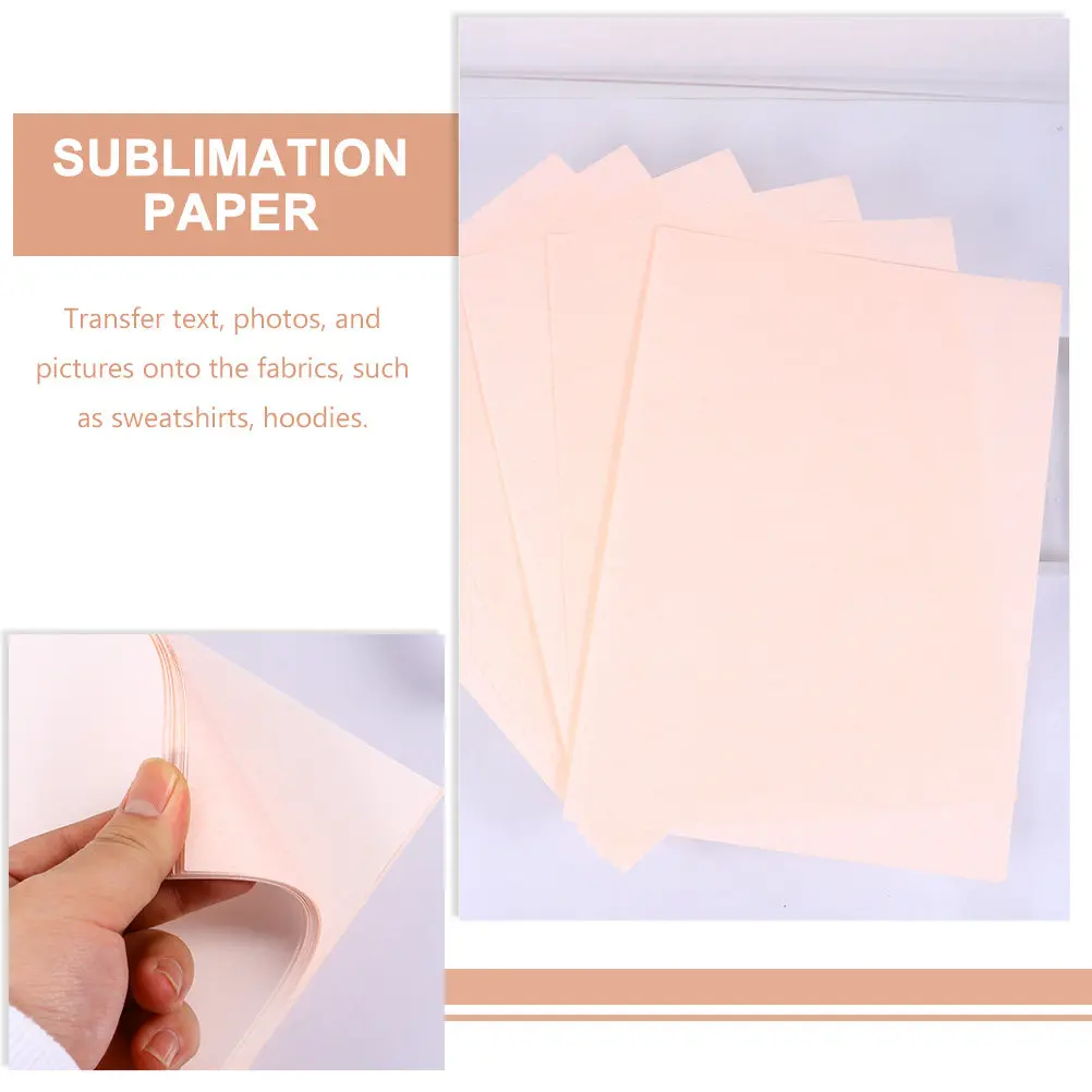 30Pcs A4 열전사 용지 티셔츠용 다리미 전사 용지 후드티 스웨트셔츠 승화 인쇄 DIY 공예 선물