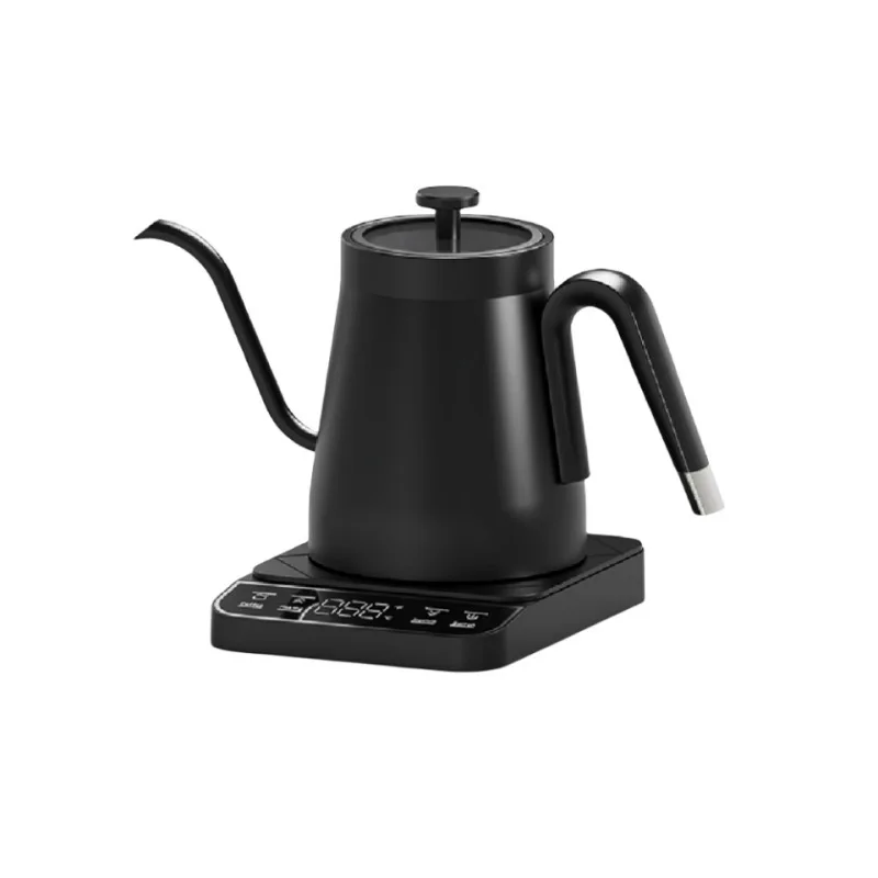 800ml Gooseneck Electric Kettle Jug Hand Brew Coffee Pot Thermo Pot Temperature-Control Heating Water Bottle Smart Teapot 5