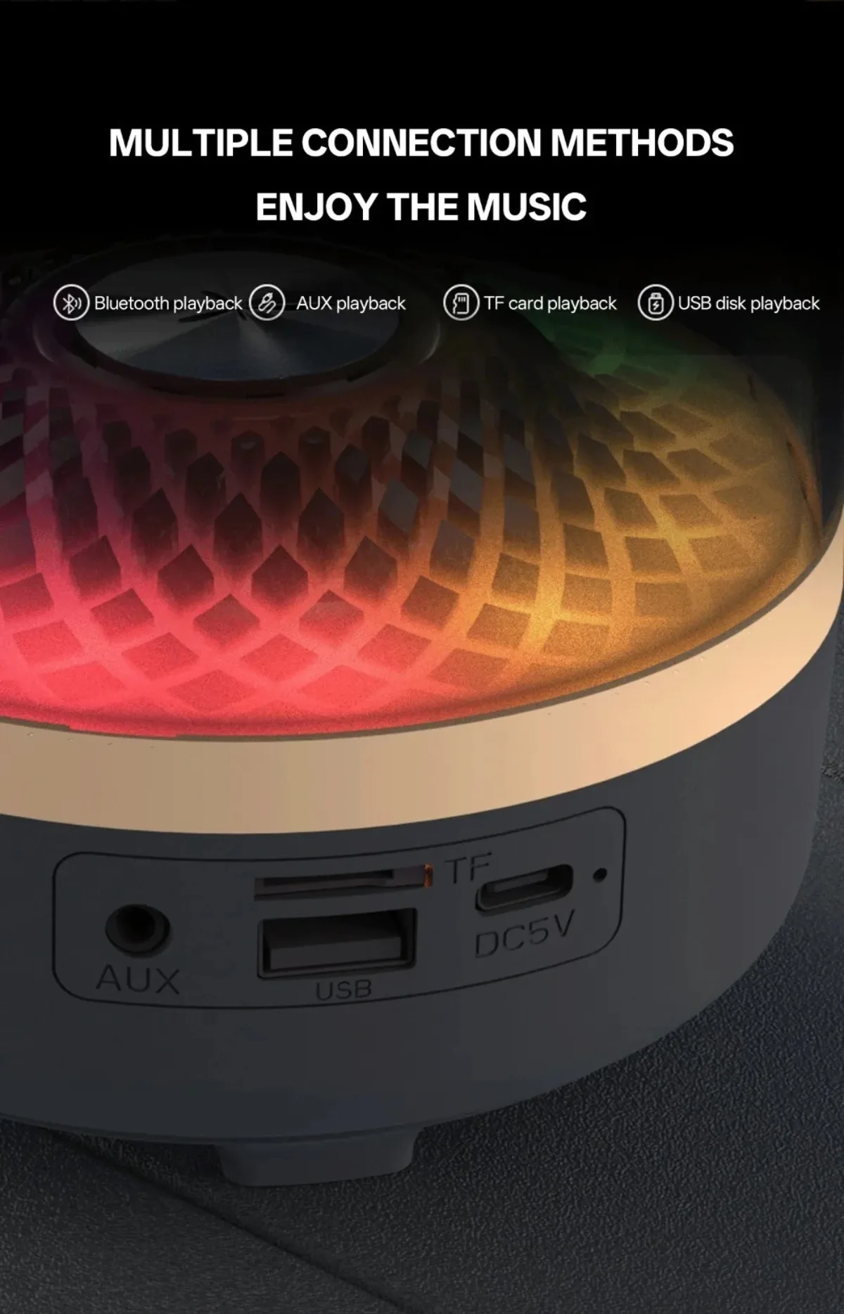 Wireless Bluetooth Smart Speaker With Deep Bass And Tws Surround_voghion.com