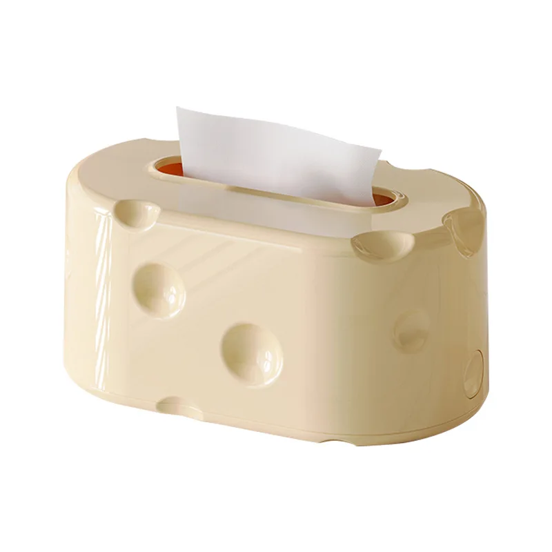 Cheese Non Perforated Multifunctional Wall Mounted Waterproof Toilet Paper Holder Household Coffee Table Paper Drawer Box 6