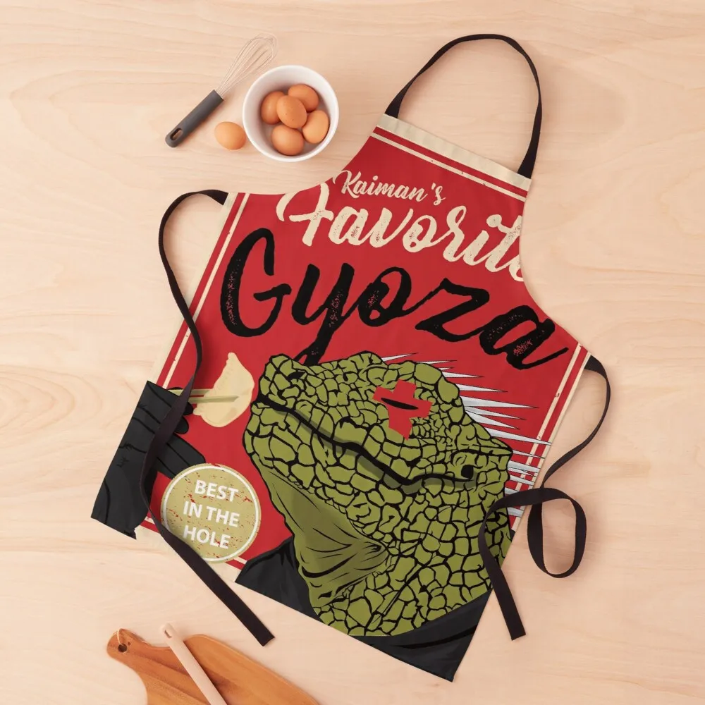 

Dorohedoro anime Kaiman eating Gyoza Apron waterproof apron woman apron ladies useful things for kitchen