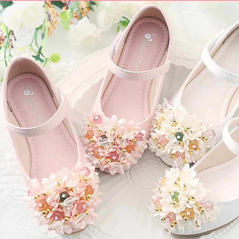 Zapatos Ni&ntilde;a Luxury Girl Leather Shoe Autumn New Child Mary Jane Shoe Fashion Princess Shoes Soft Sole Casual Shoes Kid 구두