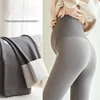 New Maternity Shark Pants Autumn Winter New Slimming Belly Support Pants Maternity Clothing Wear Outside Pregnant Women Leggings 2