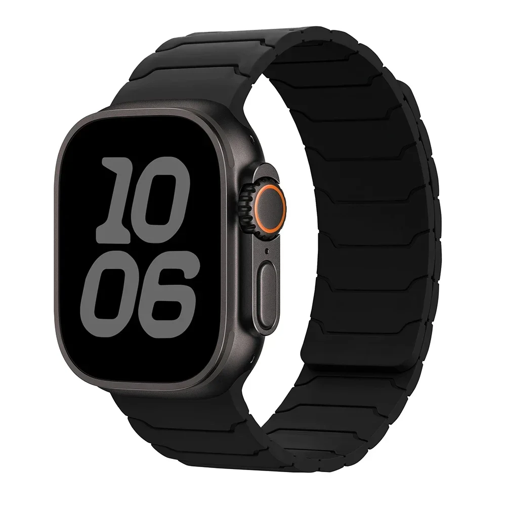 ตัวเลือกสินค้า สร้อยข้อมือซิลิโคนแม่เหล็กสำหรับ Apple Watch