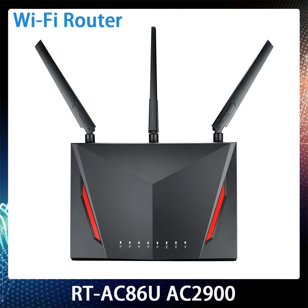 

For Asus Wi-Fi Router 2.4GHz/5GHz 1600Mbps 4-Port Gigabit RT-AC86U AC2900