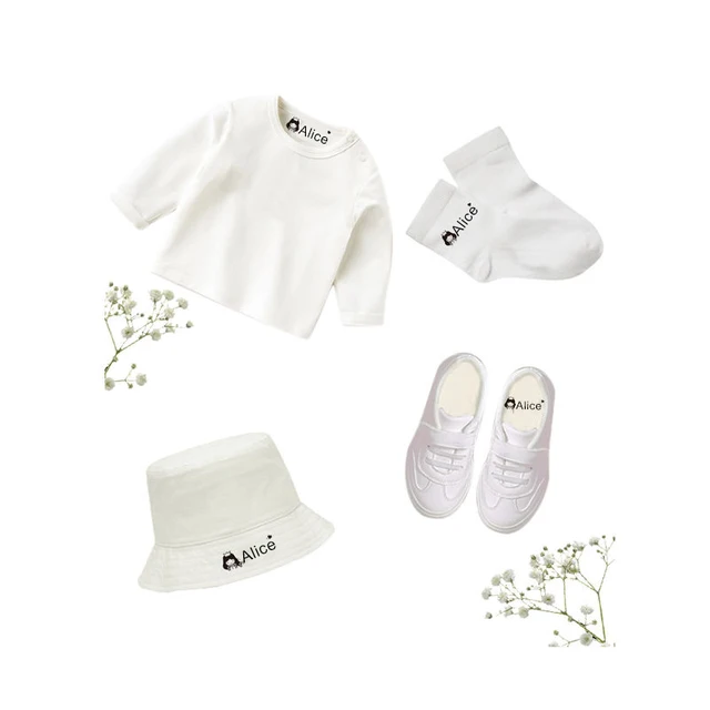 5 in 1 Children's Name Seal Custom Teacher Student's Name Stamp Kindergarten Clothes Waterproof Name Sticker Kawaii Montessori 5