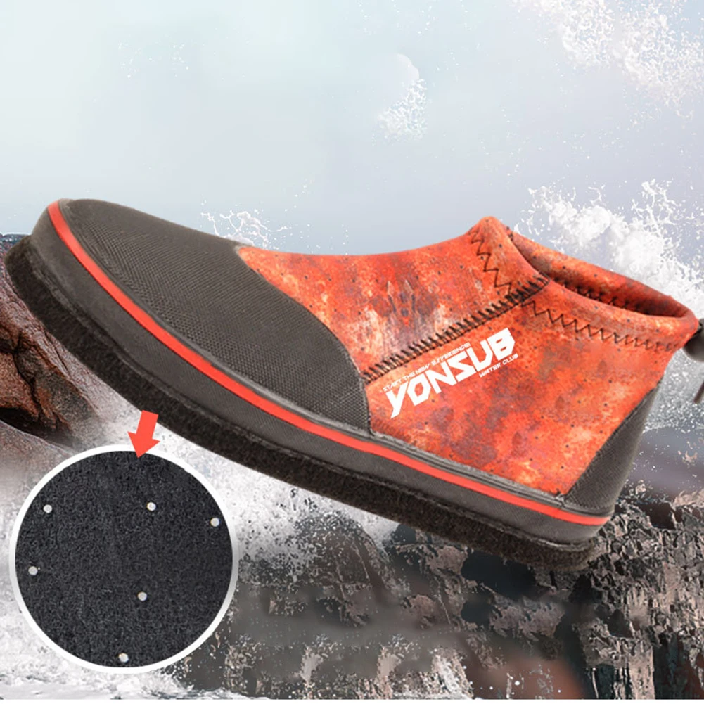 Fly Fishing Shoes Fishing Boots Rock Fishing Wading Shoes Anti-Slip Upstream Boots