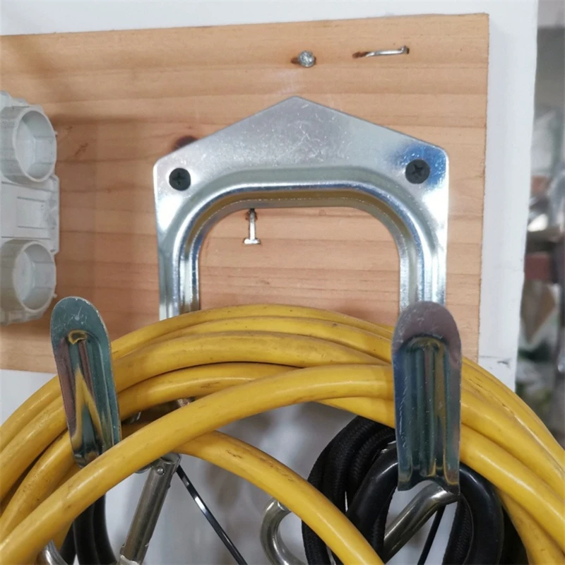 Heavy Duty Tool Hooks - Sturdy Metal Hangers for Kitchen, Closet, and Bathroom 94PD