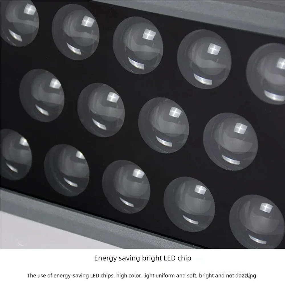 LED beam spotlight outdoor waterproof villa Roman column spotlight 24W hotel wall washer beam light