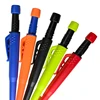 Long Headed Woodworking Automatic Pencil 2.8mm Black Yellow Red 2B Lead Core Deep Hole Marking Architectural Drawing Pencil 5