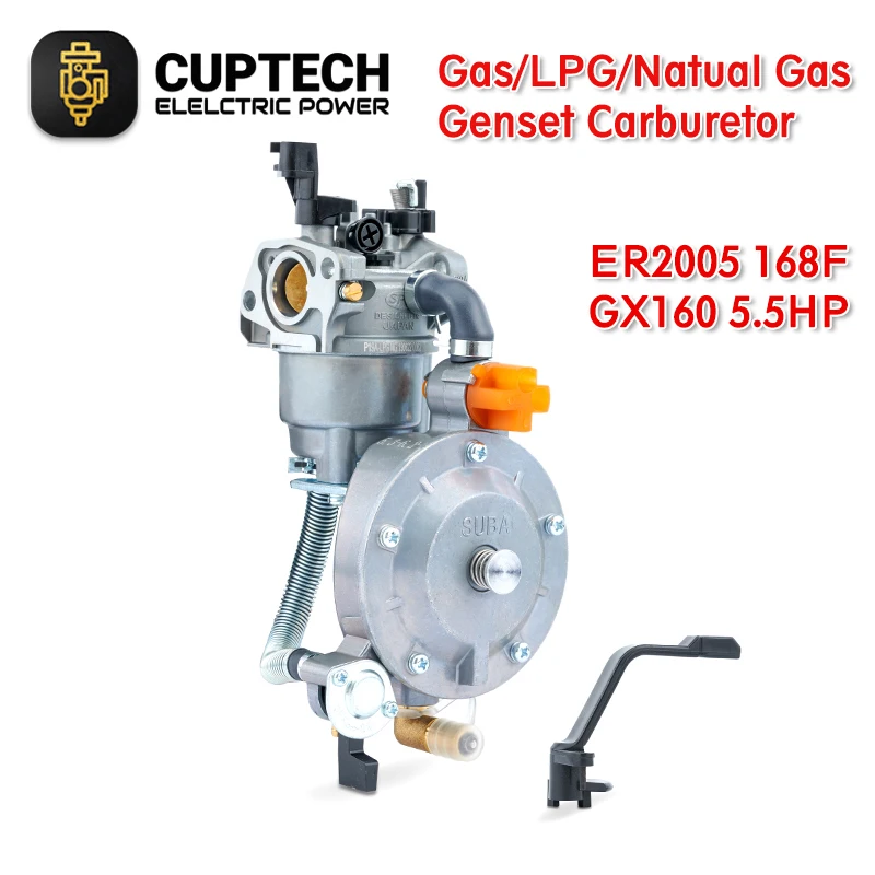ER2500 2KW 168F Carburadores Generators Petrol LPG Manual Carburetor