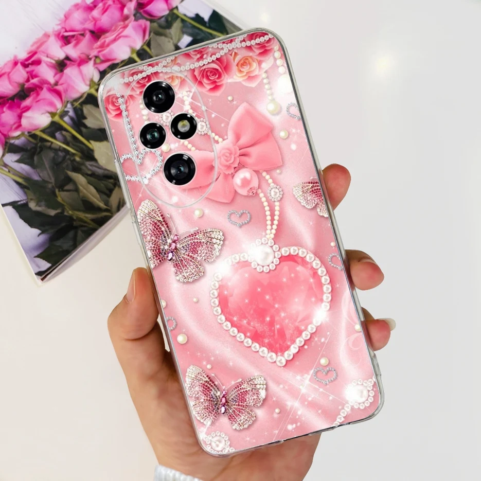 Cute Painted Clear Silicone Case - Soft Protective Cover