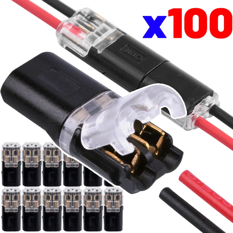Electrical Connectors Waterproof 2 Pin Way Plug Car Wire Cable Automotive Electrical Connector Strip Terminal Connection Tools