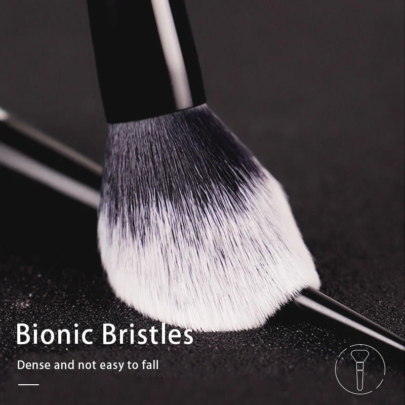 KVD Makeup Brush 23 Double Head Powder Brush Soft Fiber Hair