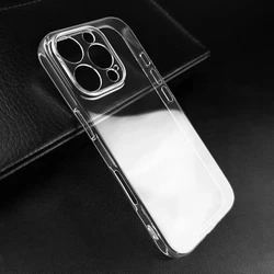 Clear Protective Transparent Hard PC Plastic Phone Case with Lens Protection - iPhone 12 Mini (Clear)