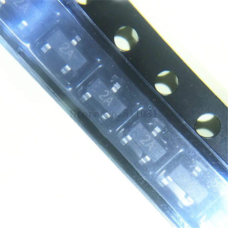 100PCS SMD Transistor NPN/PNP 40V 200mA SOT-23