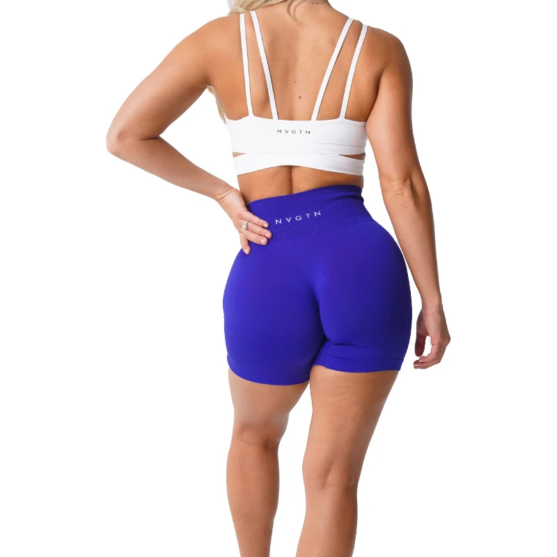 Solid Seamless Shorts