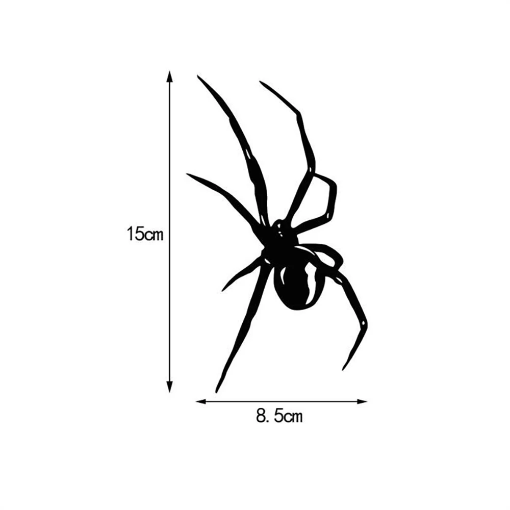 Spider Motorcycle Stickers Waterproof DIY Motorbike Side Panels Fuel Tank Fairing Scooter Vinyl Decals Animal Decoration