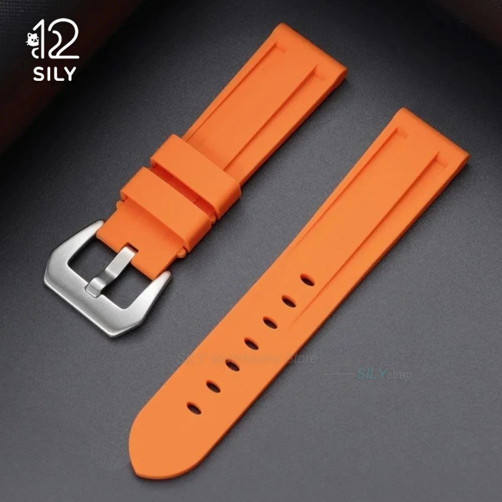 Silicone Sport Watch Band - Blue, Black, Brown Bracelet Accessories Universal Wristbelt