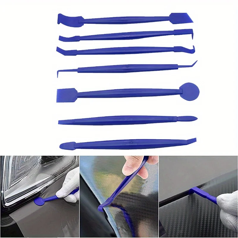 Car Wrapping Vinyl Tool Kit Window Film Tint Tools Car Wrap Sticks Edge Trimming Squeegee Tinting Felt Edge Squeegee,car wrapping tools,automotive film tools