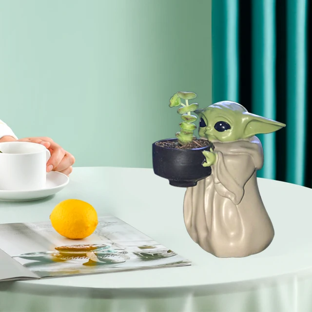 Gyanta Portré Virágpot Szobor Művészet Emberi Arc Virág Nappali Otthoni Dekoráció Díszek Pozsgás Növények Fej Alakú Edény - Image 6