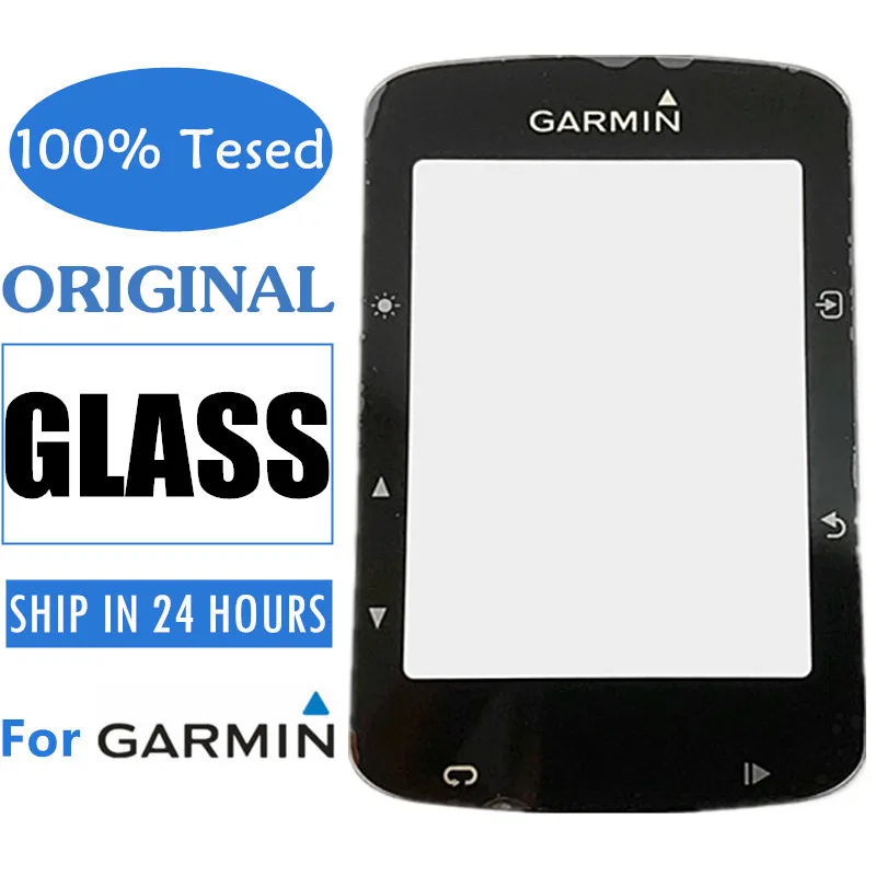 Vidro de Segurança para Garmin Edge 520 Plus Handheld Gps Lcd Capa Protetora Substituição de Reparo de Lentes Original Novo 2.4 Polegadas