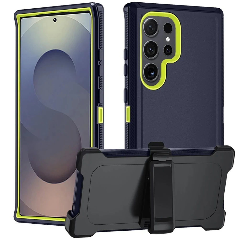 Ultimate Shockproof Defender Armor Phone Case with Stand - Military Grade Protection Cover