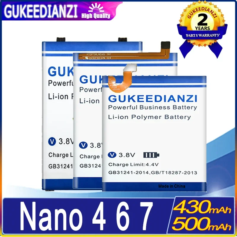 Batteria 430Mah-500Mah Per Ipod Nano 4 6 7 4Th 6Th 7Th Mb903Ll/A;616-0639;616-0640 [W0784] Mp3 Mp4