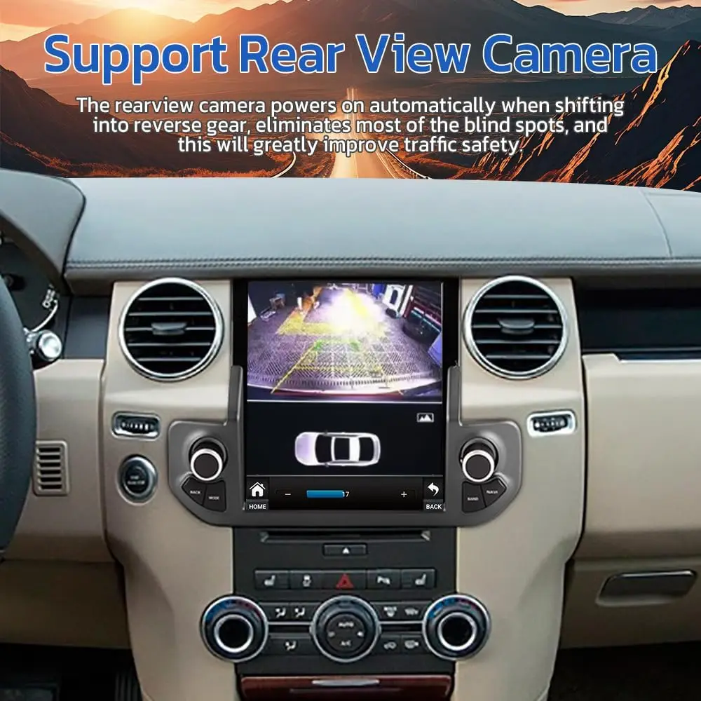 Android Car Radio For Land Rover Discovery 4 2009-2016 Multimedia Player Support