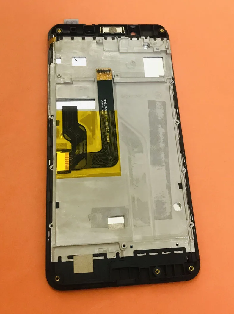 오리지널 LCD 디스플레이 및 디지타이저 터치 스크린 및 프레임, OUKITEL U25 Pro MTK6750T 옥타 코어, 5.5 인치 FHD