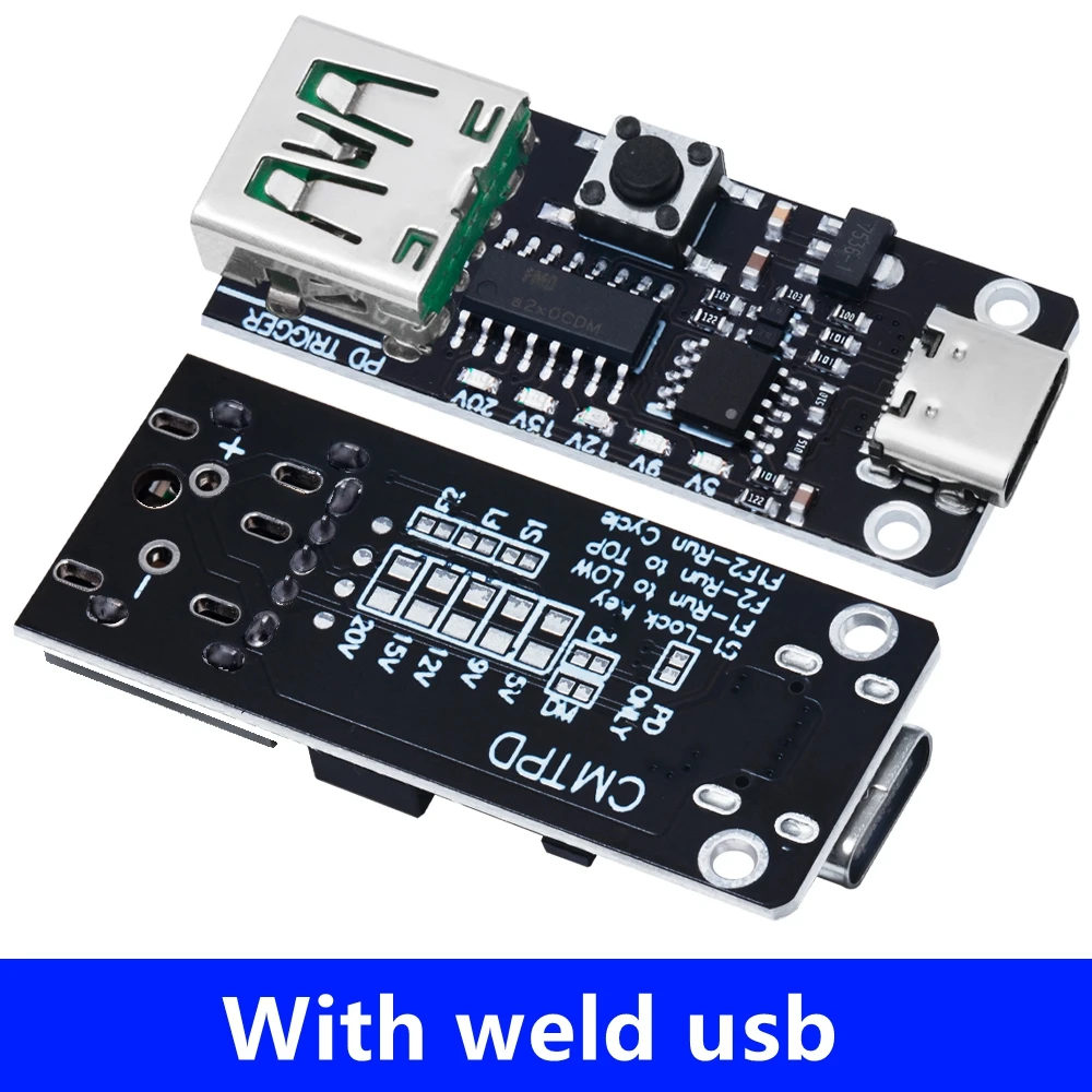 100W USB-C Fast Charge Trigger Module with PD/QC Support