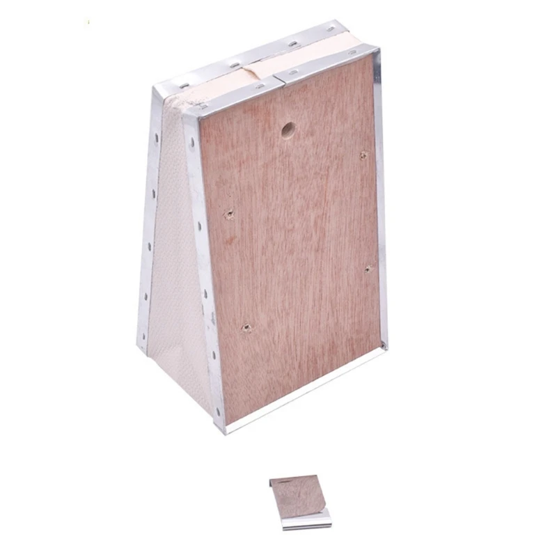 Bees Smoker Bellows PVC Leather Plywood Box Beekeeping Equipment Replacement