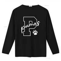 Pumas femmes t-shirt noir S vintage lavé polyvalent légèrement graphique décontracté unisexe haut pour un usage quotidien confortable 3