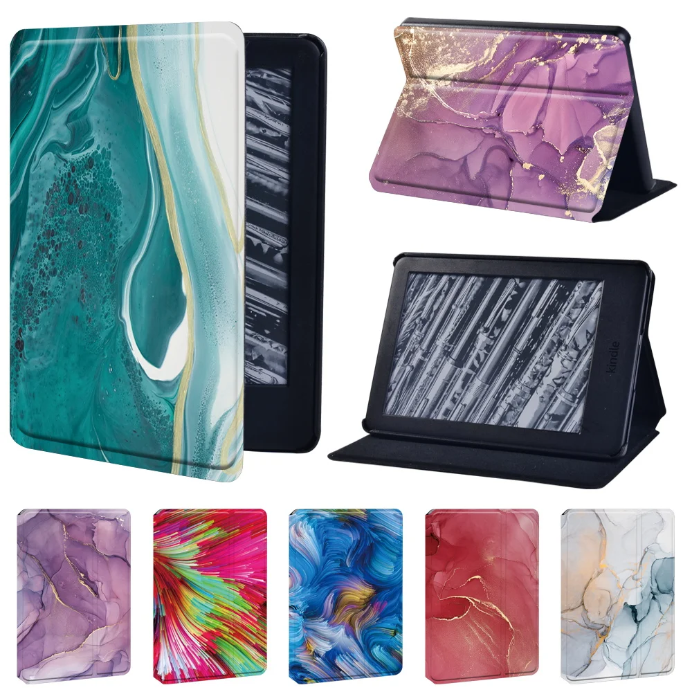 

Tablet Case for Kindle Paperwhite 5 11th 1 2 3 4 Cover Kindle 10th Gen 2019/Kindle 8th Gen 2016 Watercolor Print Series Pattern