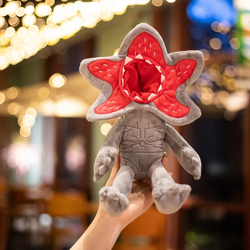 

20cm Corpse Flower Kawaii Animal Scary Demodog Bat Eleven Toy Soft Stuffed Doll Toys for Kids Boy Gifts for Halloween