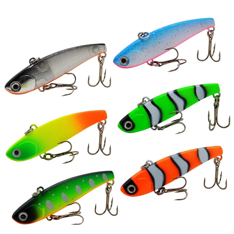 

VIB Sinking Vibration Lure 10g /6CM Hard bait Artificial Winter Ice Fishing Pike Bait fishing tackle carp fishing pesca