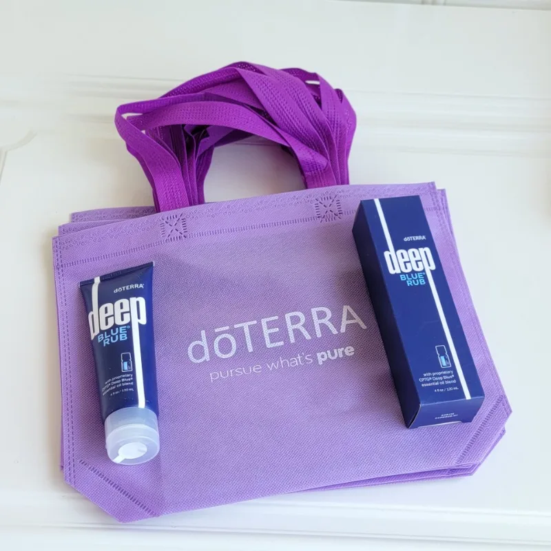 Non-woven Fabric Bag Disposable Travel Essential Oil Storage Bag Gift Bag for DoTERRA Essential Oil Lover Gift Aromatherapy Oil 3