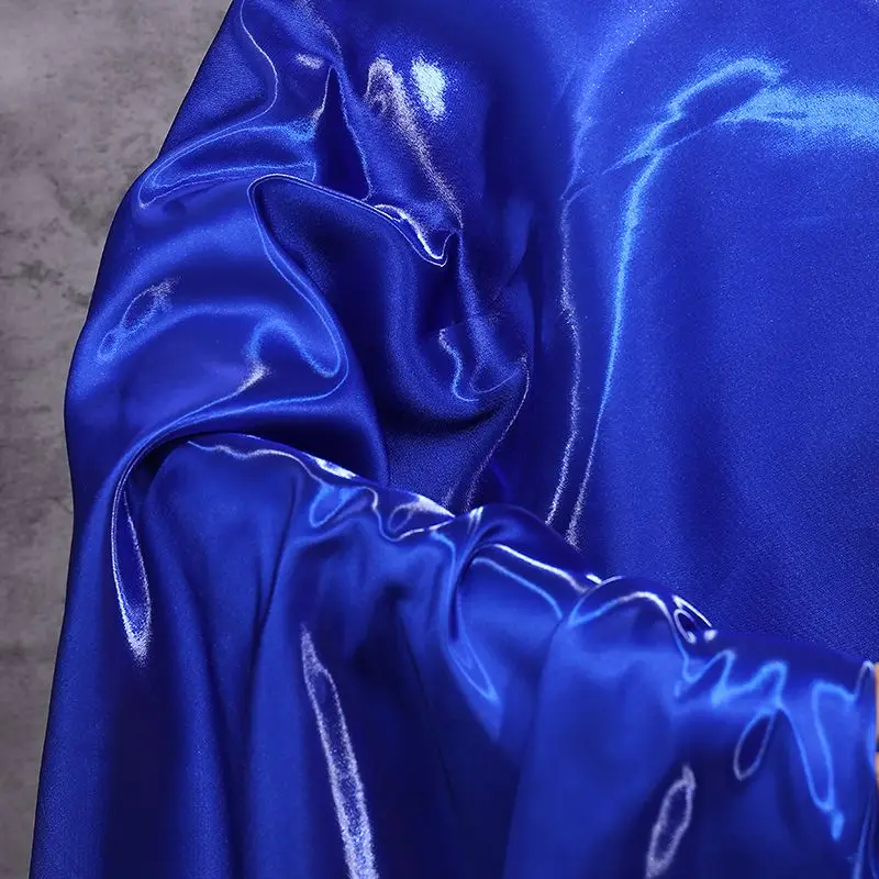 Reflective Liquid Water Light Fabric for Fashion and DIY Sewing - Pink Blue